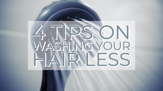 4 Tips on washing your hair less